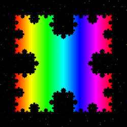 Orthogonal Snowflake Fractal