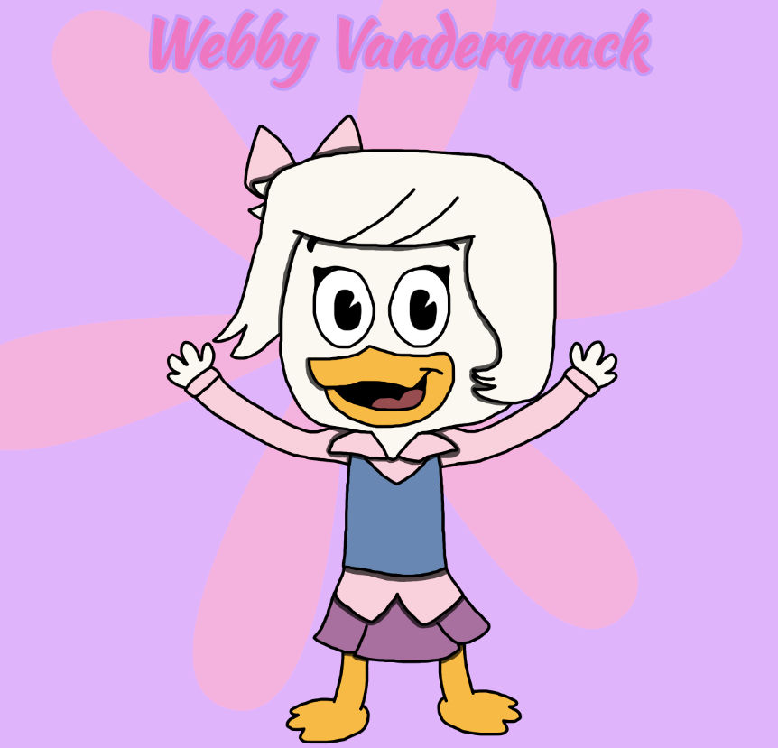Webby Vanderquack by cecfan6 on DeviantArt