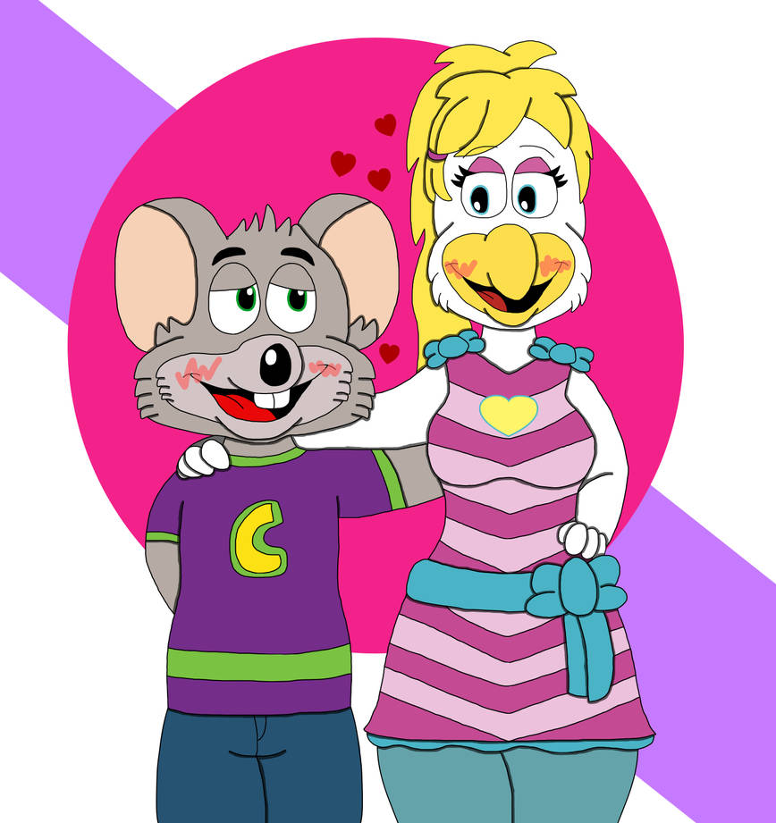 Rockstar Chuck E. Cheese and Helen Henny by cecfan6 on DeviantArt