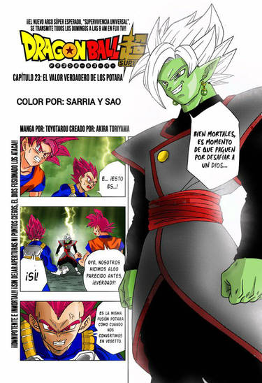 Dragon Ball Super Mangá 23 Colorido