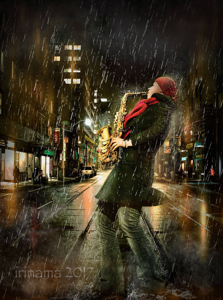 Music in the city by irinama