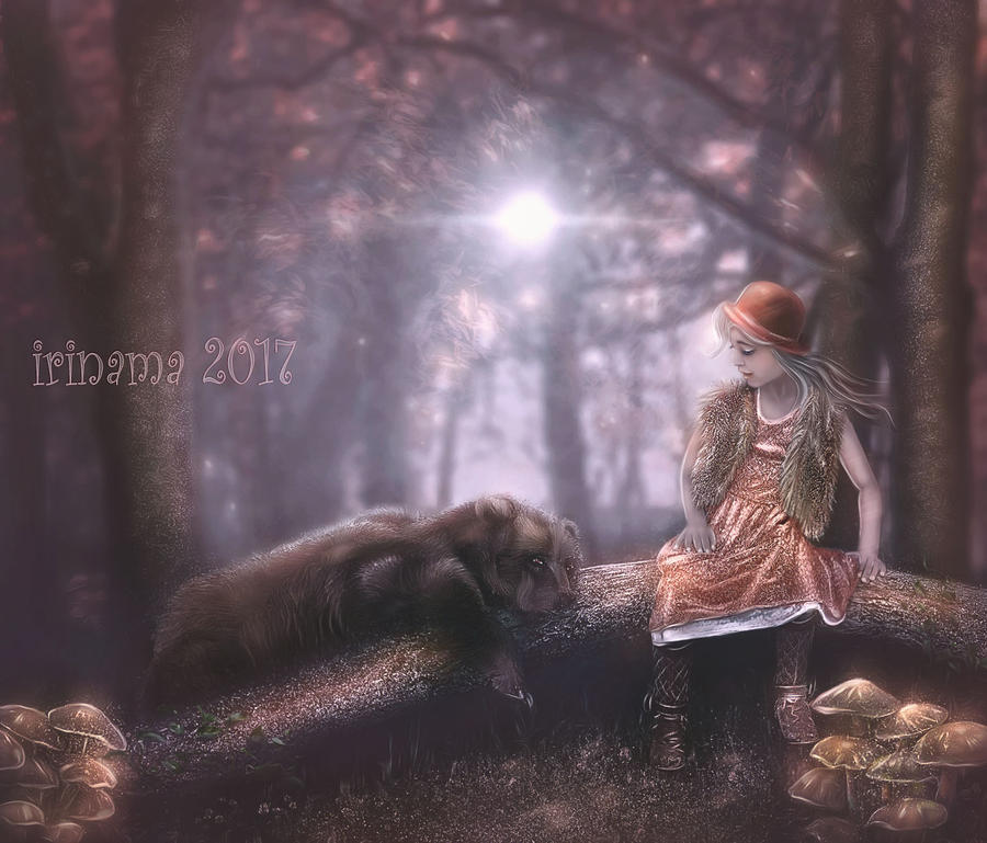Masha and bear by irinama