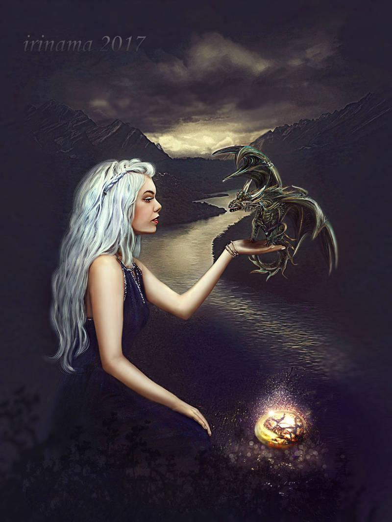 Dragon mother by irinama