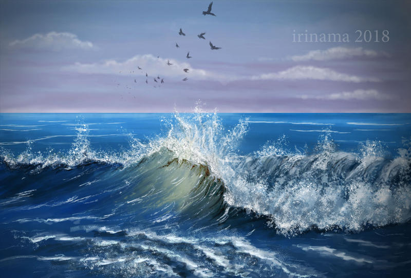 Waves by irinama