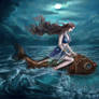 Through the waves