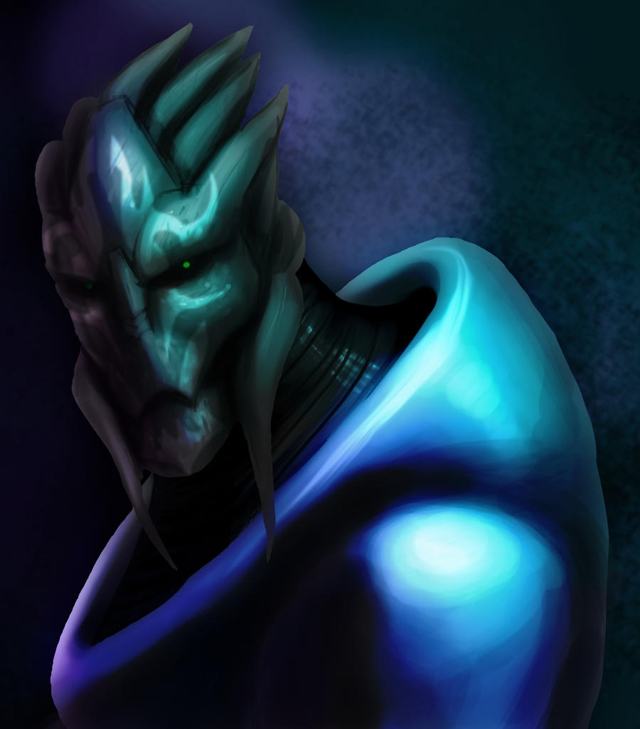 Turian quick portrait