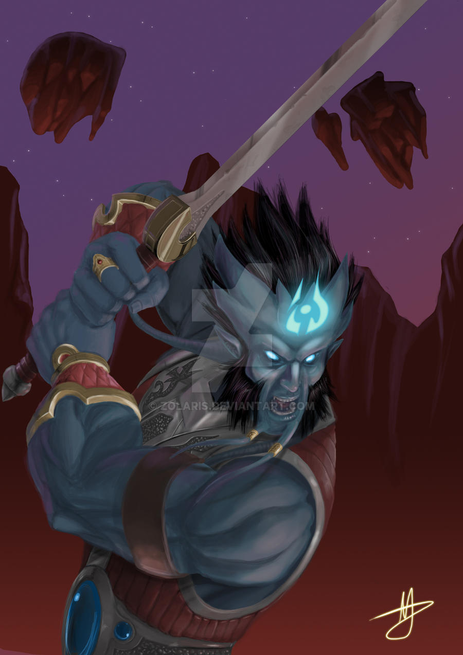 Feohtyr charging in Outlands