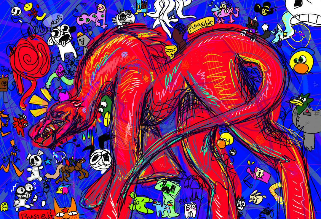 sticker invasion by CasperOlivepaws on DeviantArt