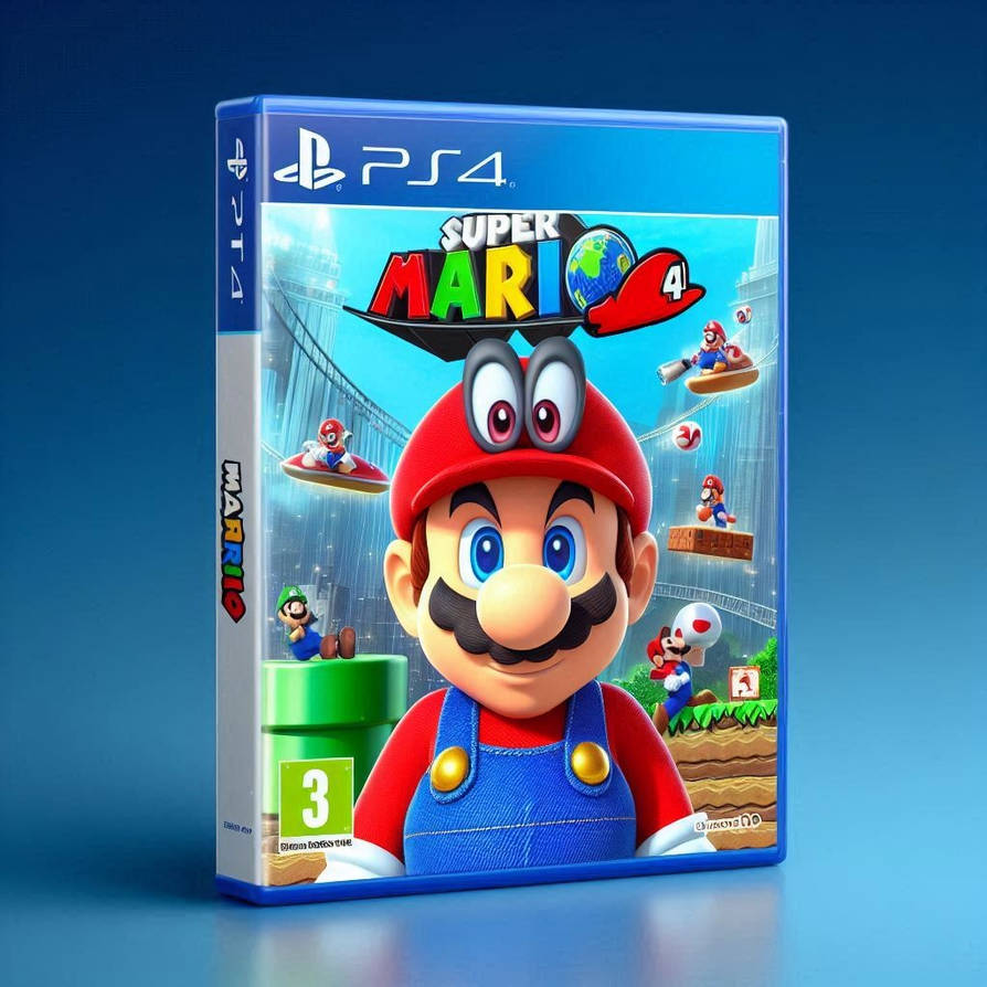 Super Mario for the PS4 by VilgotEk on DeviantArt