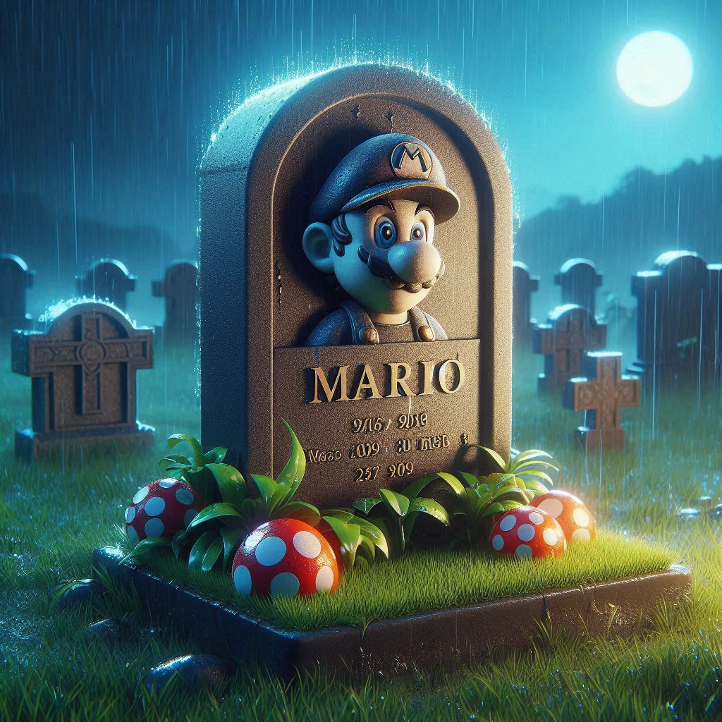 Ded Mario The death of Mario by VilgotEk on DeviantArt