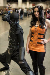 Noob Saibot and Rocket Raccoon