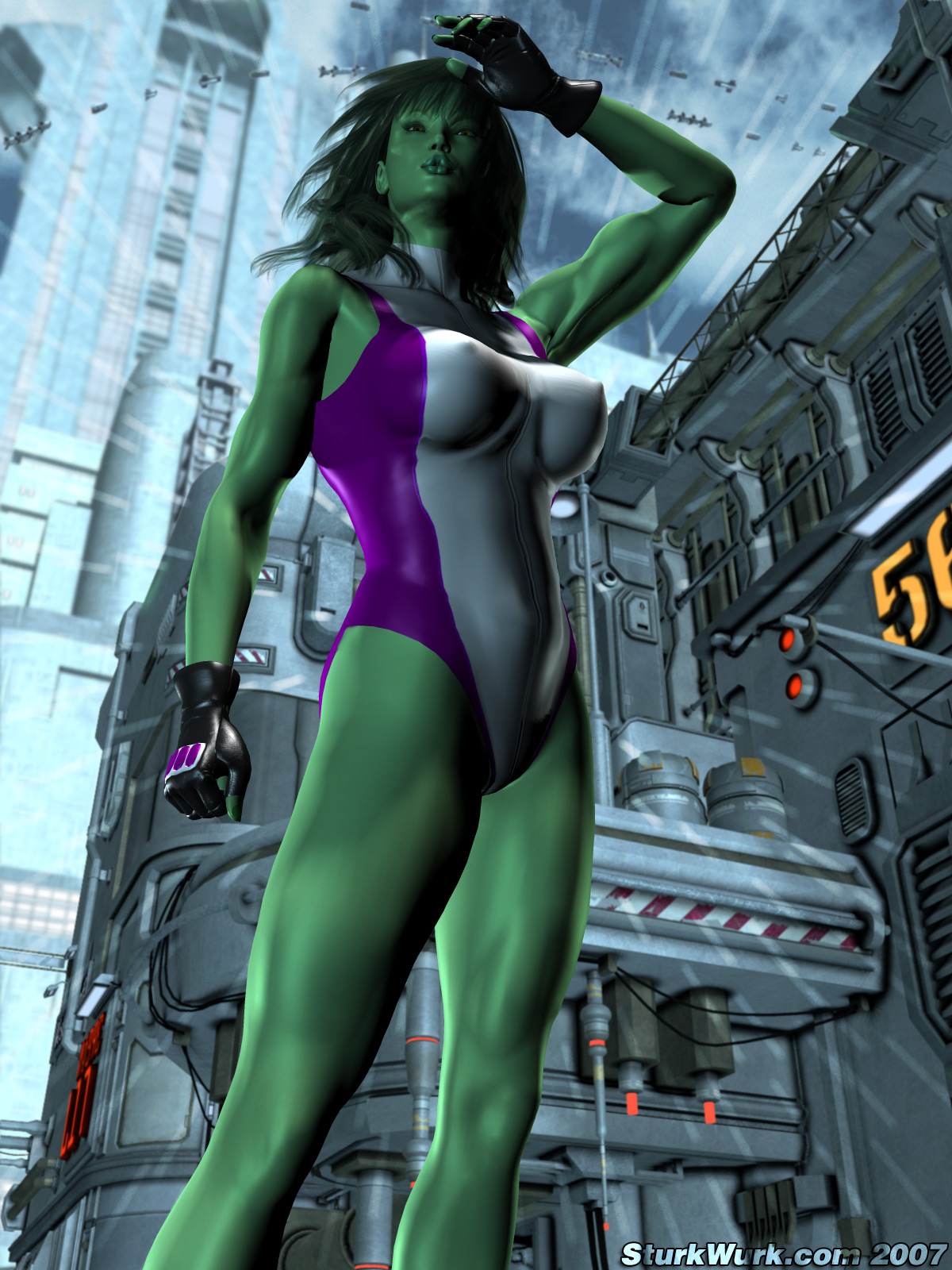 She Hulk Larger than Life