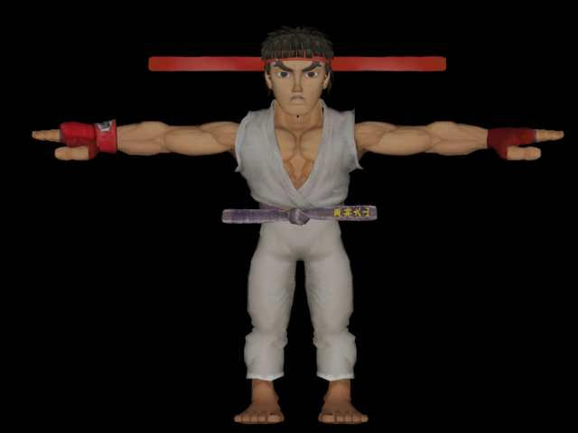 Ryu front by heart-of-battle on DeviantArt
