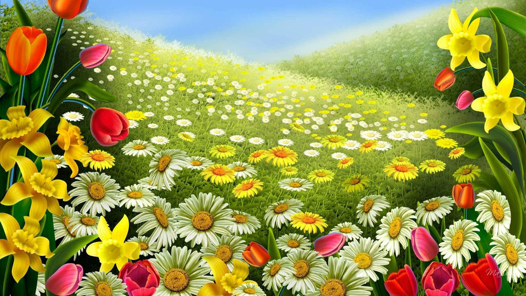 Hd-wallpapers-summer-flowers-wallpaper-firefox by mstudio1 on DeviantArt