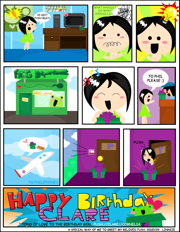 Happy Birthday Comic