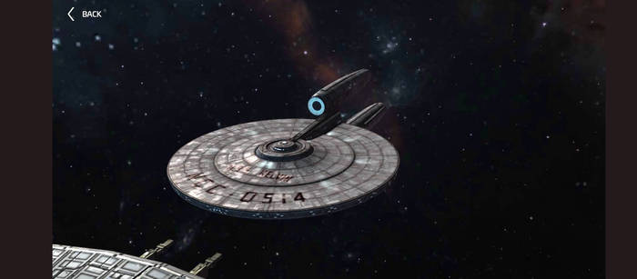 USS Kelvin. A federation starship.