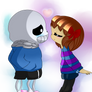 Sans x Frisk