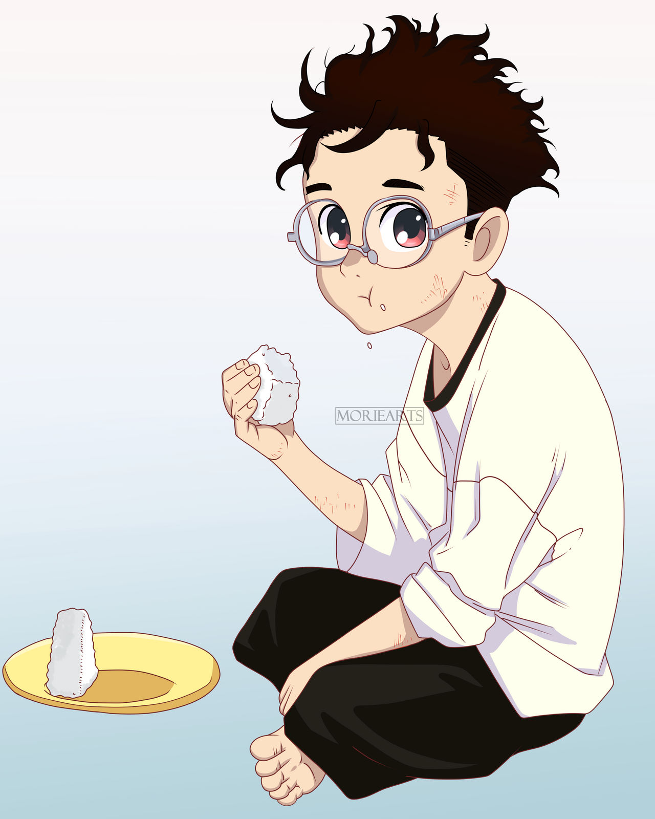 Okarun from Dandadan by MorieArts on DeviantArt