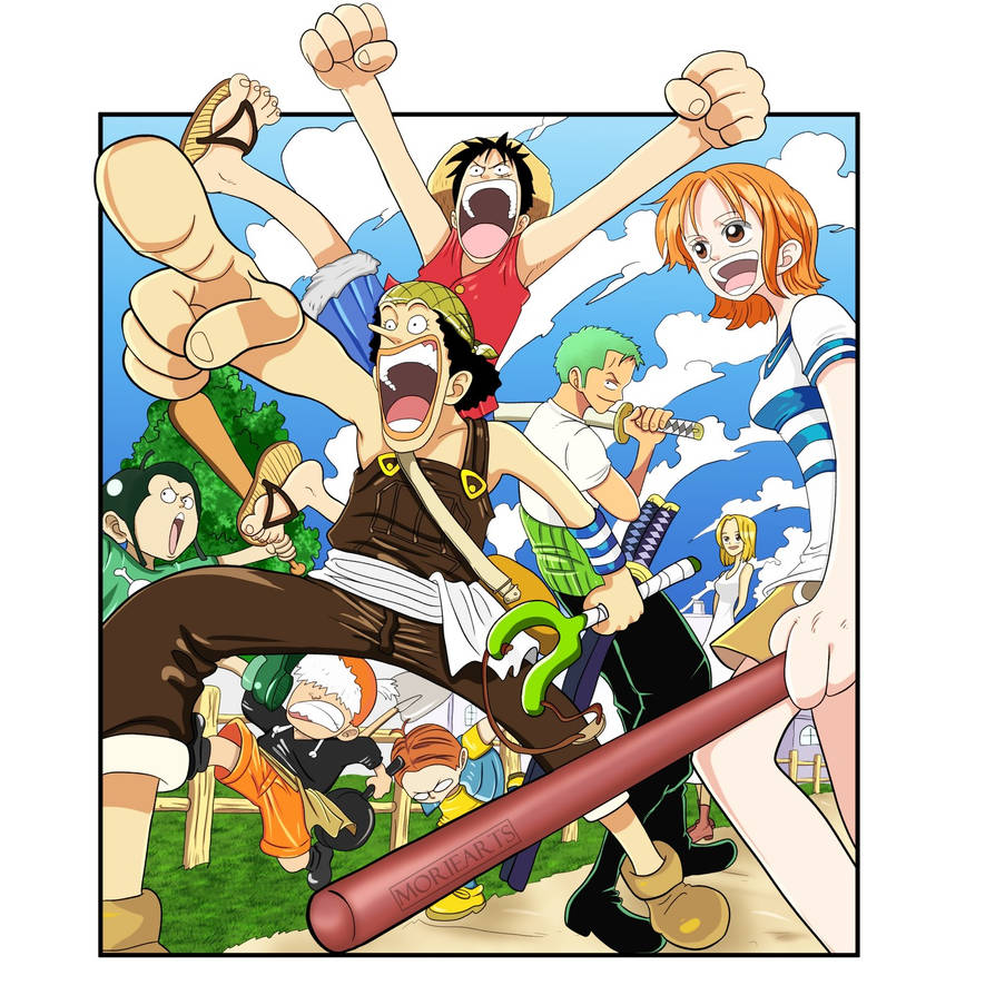 One Piece Cover Redrawn by MorieArts on DeviantArt