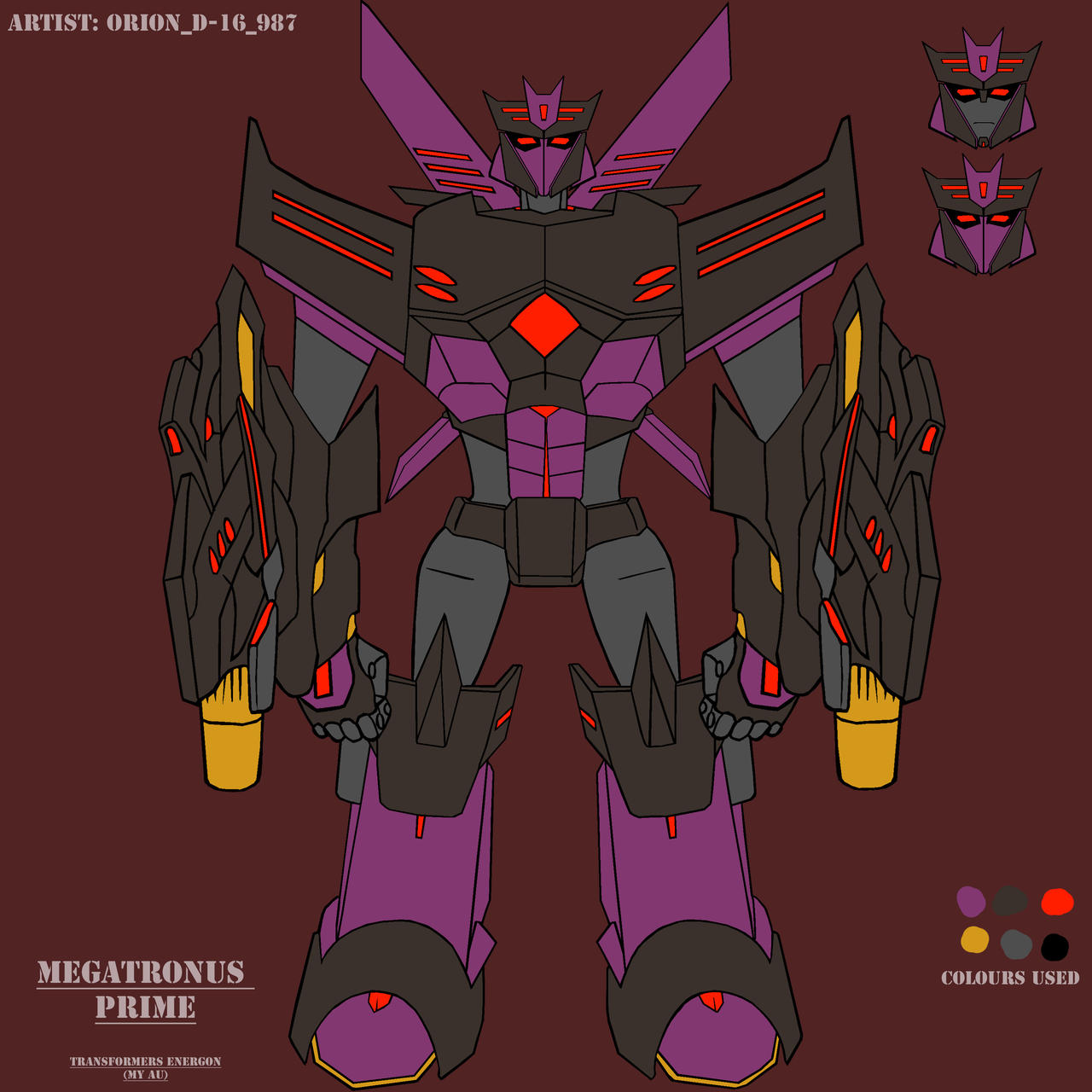 Mega Primus Megatronus Prime by ORIOND16987 on DeviantArt