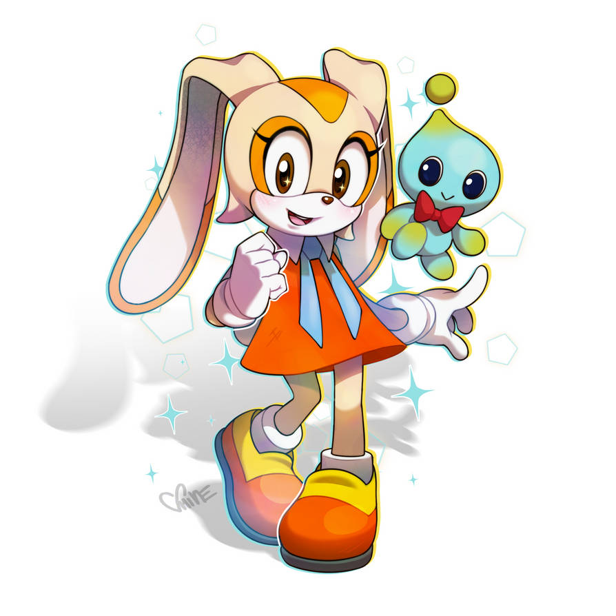 Cream the rabbit fanart! by ShineArtworks on DeviantArt