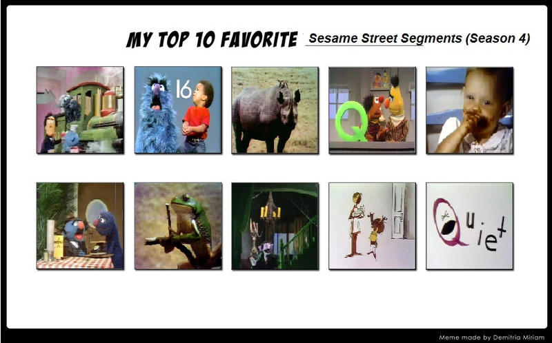 Learning Segments Deviantart My Top 10 Sesame Street Segments (Season 4) by markthepencilguy on ...