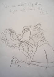 Jenner and Mrs. Brisby by FoxyNightmare