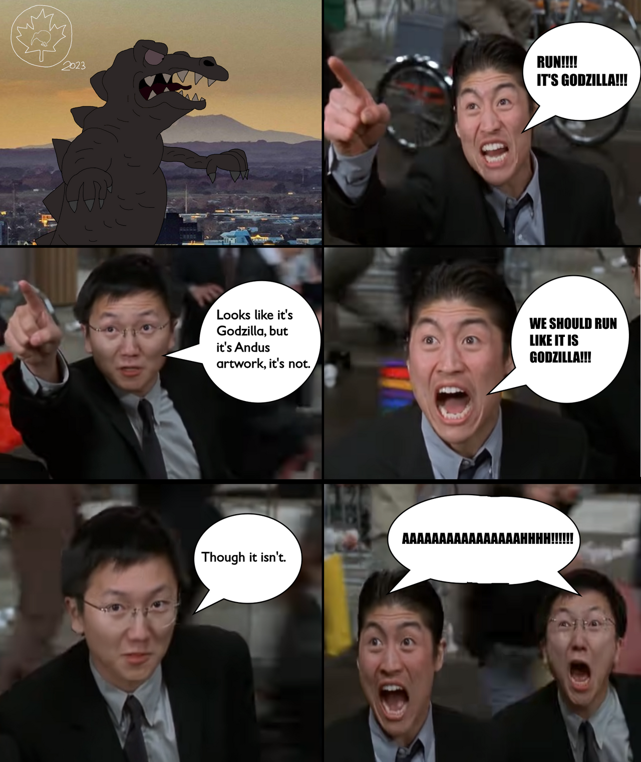 Andus Mus Andus - Godzilla - September 29th, 2023 by CanadaKiwi on DeviantArt