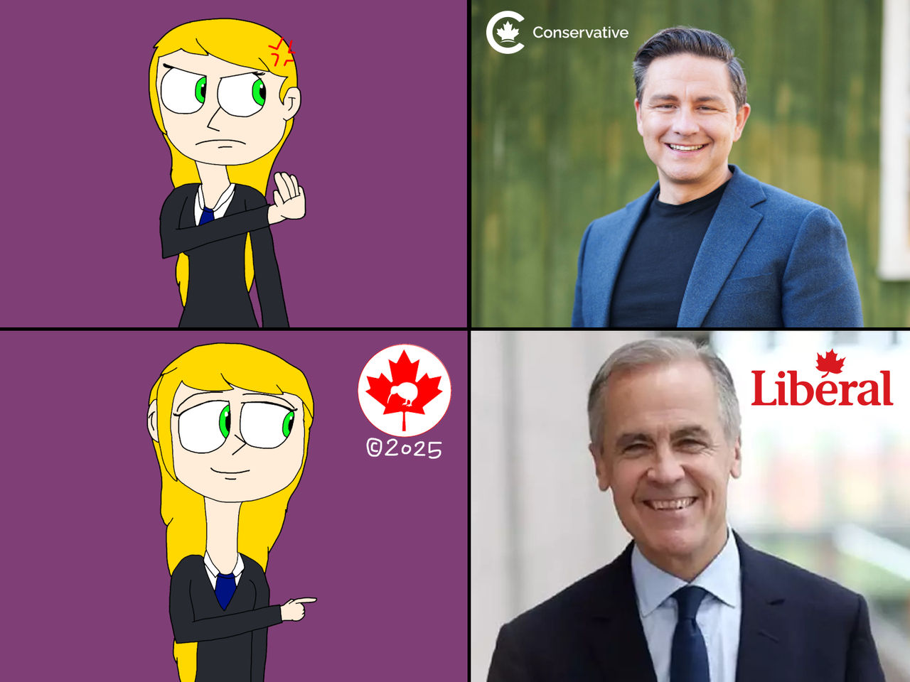 Liberal Party of Canada (Mark Carney) by CanadaKiwi on DeviantArt