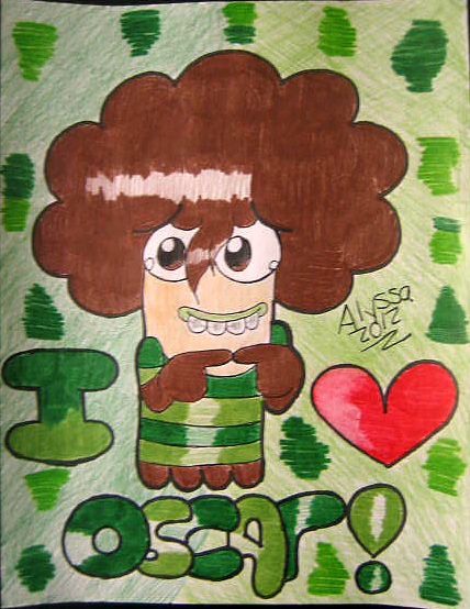 I Love Oscar - My Version Of Oscar From Fish Hooks