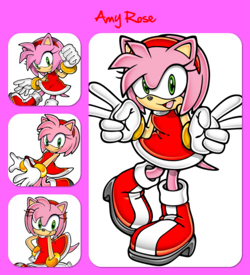 Amy Rose - Photo Collage 