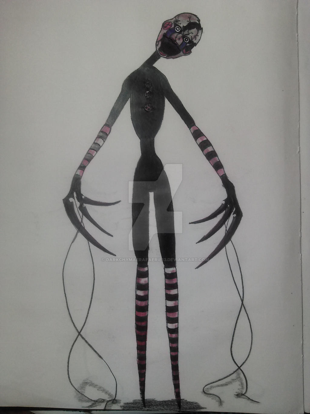 Puppet Corruption FNAF - Corrupt Puppet by DarkChymaeraFaerie13 on DeviantArt