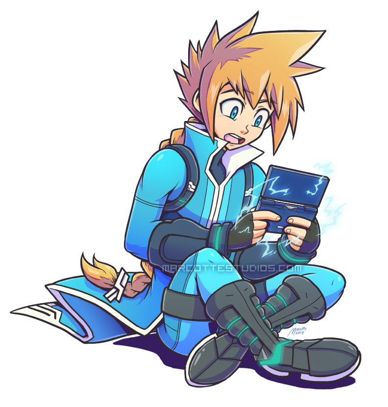 Electric Gameplay Azure Striker Gunvolt (3DS) by marcotte on DeviantArt