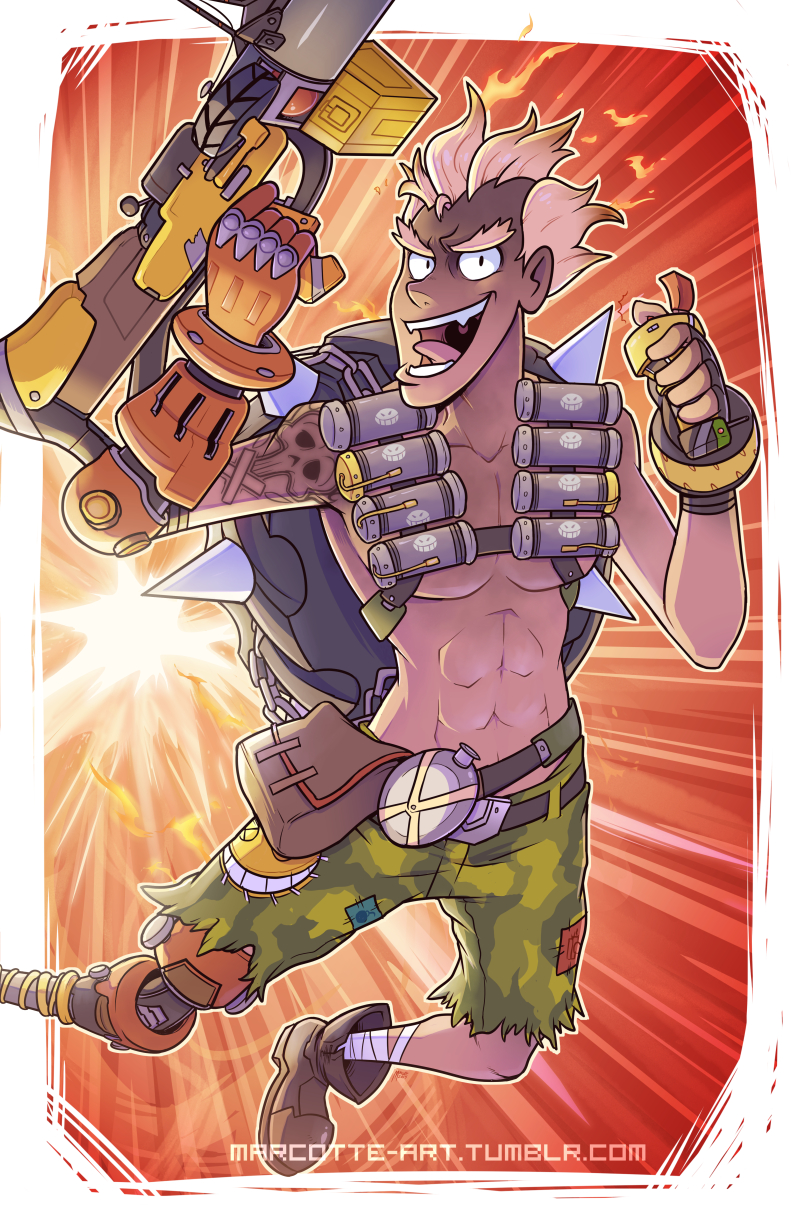 Bombs Away Junkrat - Overwatch