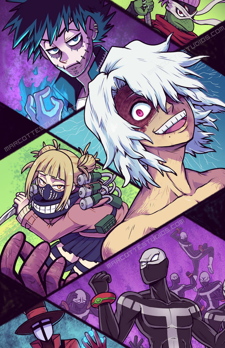MY VILLAIN ACADEMIA by marcotte on DeviantArt