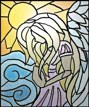 Stained Glass Angel