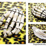 Skeleton Hand Polymer Clay