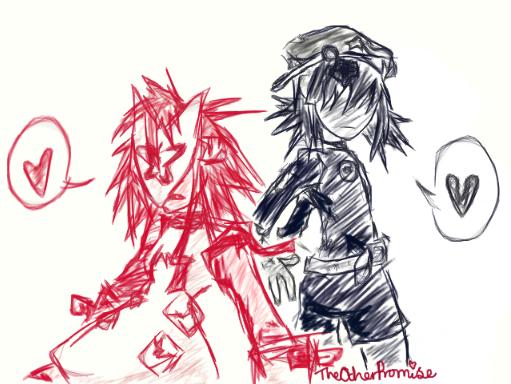 -Noodle and Cyborg Noodle-