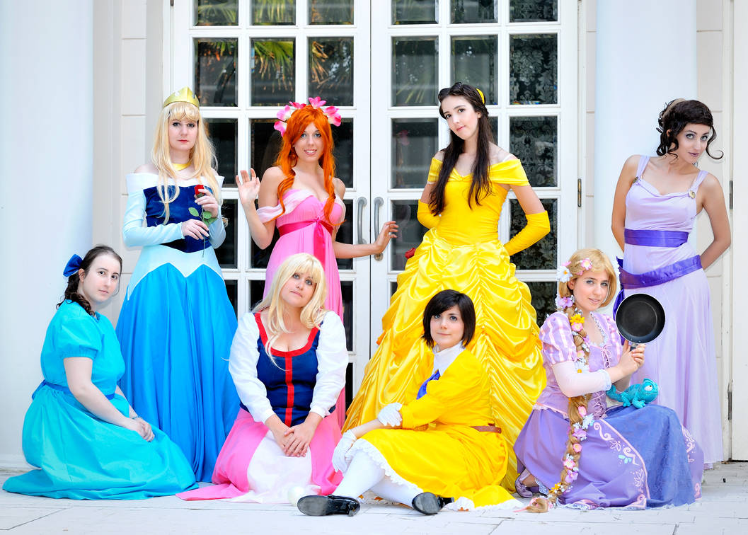 Disney Princess group by Sandman-AC on DeviantArt