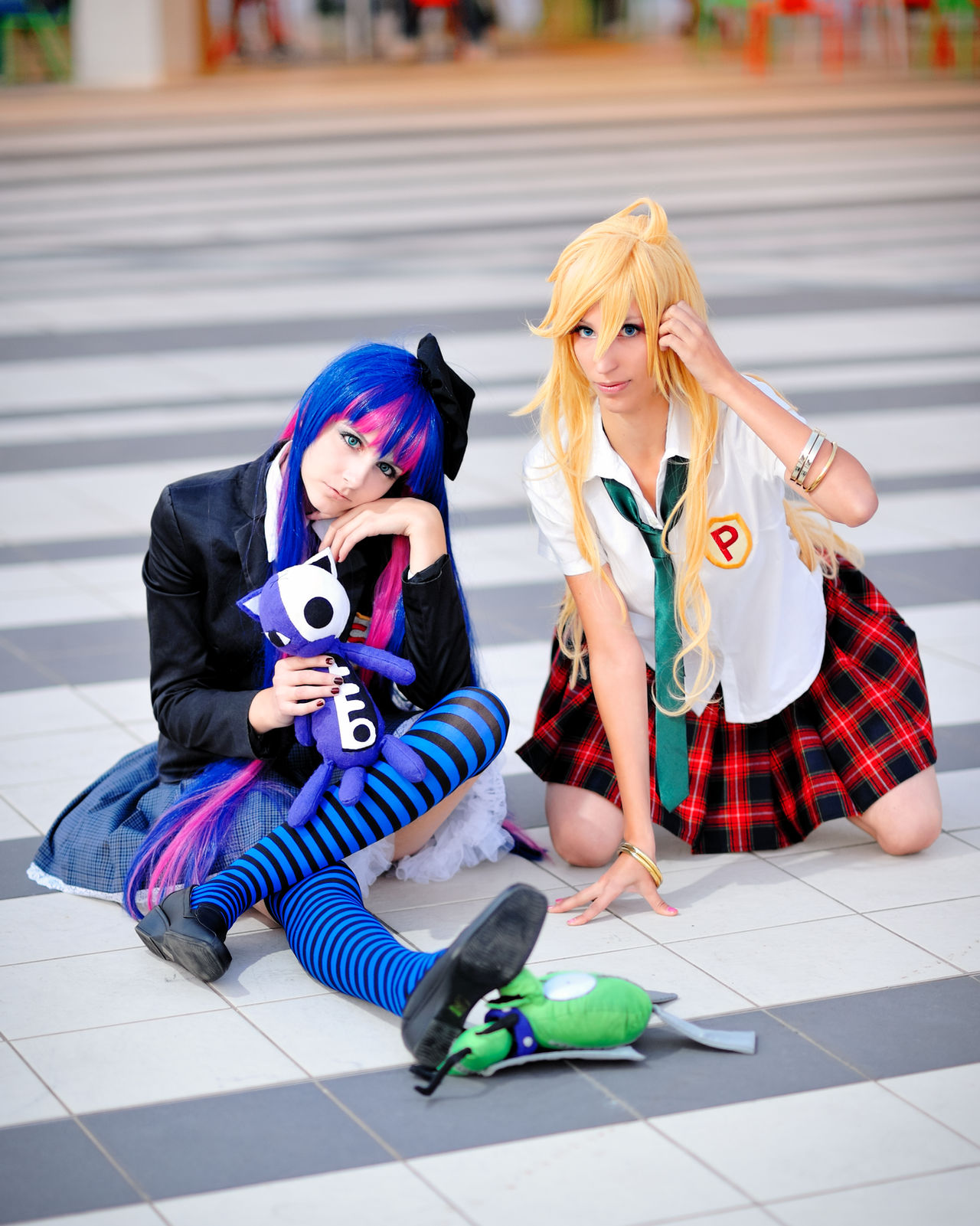 Panty and Stocking school unif