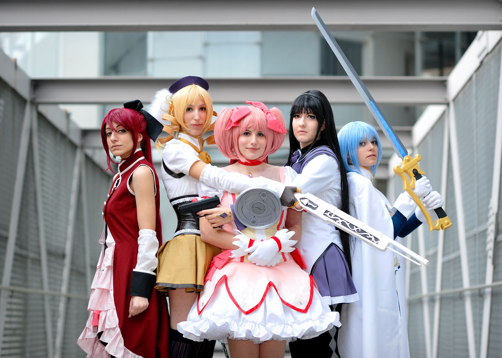 Puella Magi Madoka Magica group