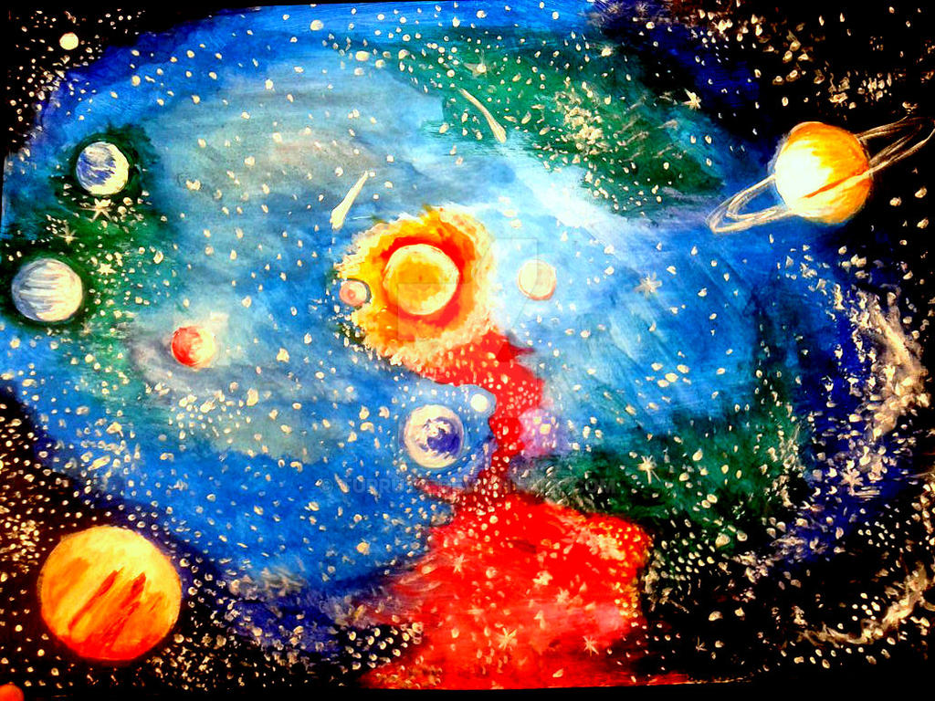Star System Deviantart Solar system. by turruta on DeviantArt