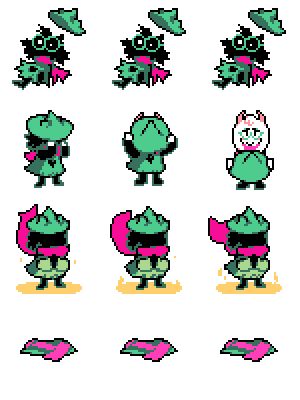 $Ralsei Set B by MarioLuigi34 on DeviantArt
