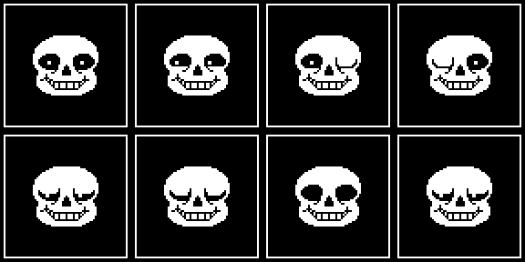 Pixilart - 32x32 sans by MR-P-H-R-O-G