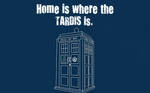 Home Is Where The TARDIS Is...Desktop Wallpaper by Calypso1977