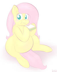 Pregnant Fluttershy Can't Enjoy Her Sandwich