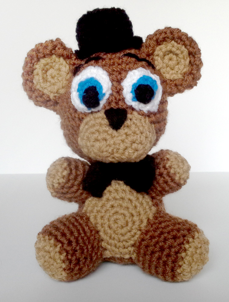 Crochet Freddy Fazbear Plushie by BritneyPringle on DeviantArt