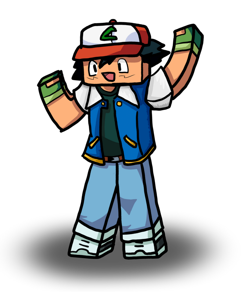 Anime Craft Ash Ketchum By Curtzeninja On Deviantart Anime Craft Ash Ketchum By Curtzeninja On Deviantart
