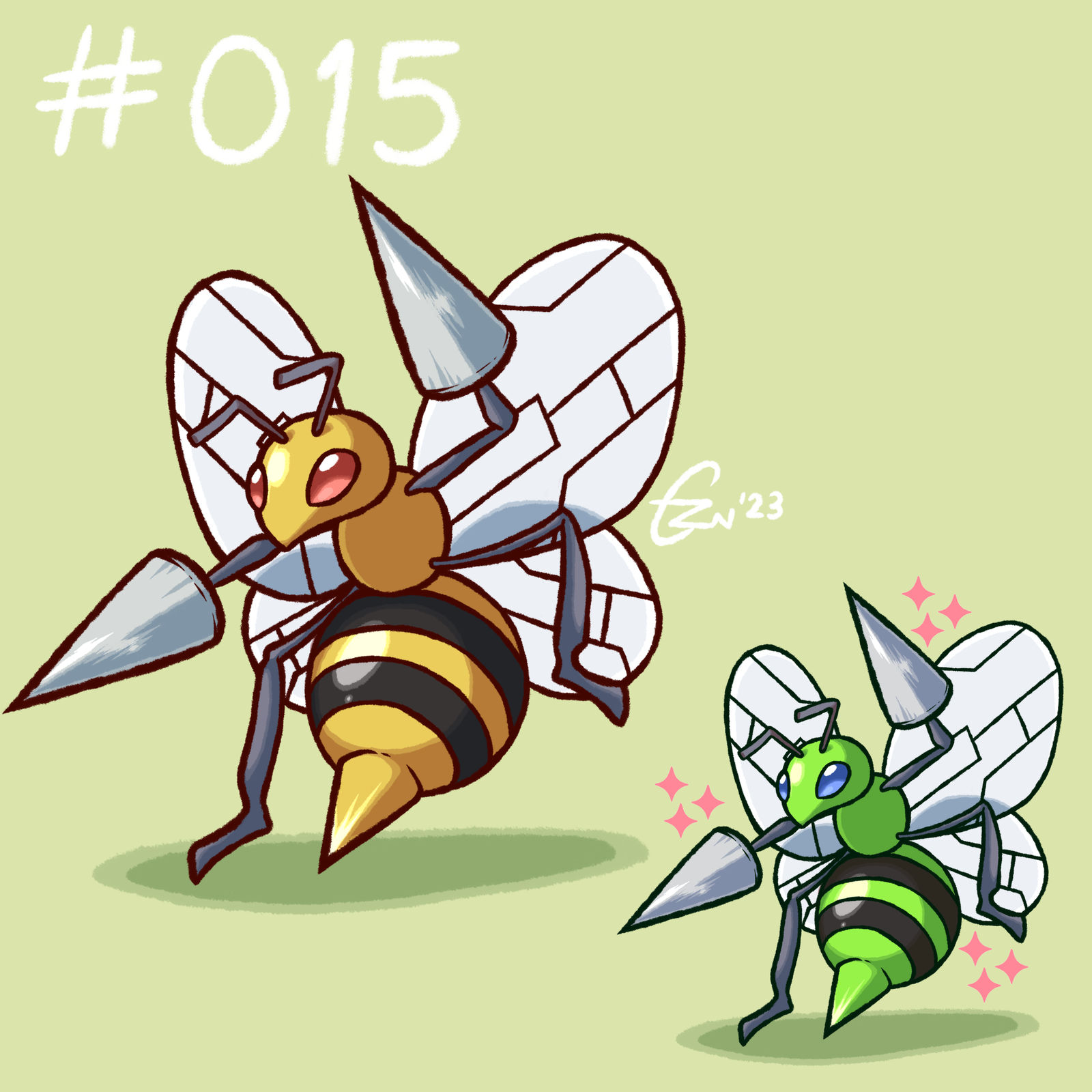 Beedrill Inflation #015 - Beedrill by CurtZeNinja on DeviantArt