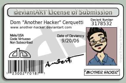 dom's deviantLICENSE